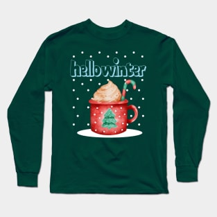 Hello Winter Long Sleeve T-Shirt